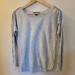 Ann Taylor Petite Women's Gray Long Sleeve Sweater Size PXS